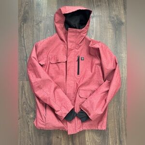 Quiksilver Men's Red Ski Jacket